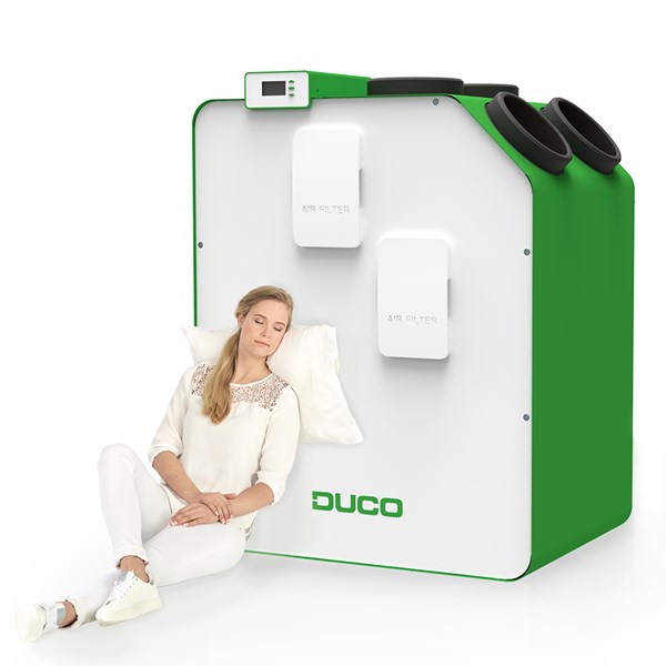 DucoBox Energy als neusje van de zalm voor ventilatiespecialist en bewoner DucoBox Energy als neusje van de zalm voor ventilatiespecialist en bewoner
