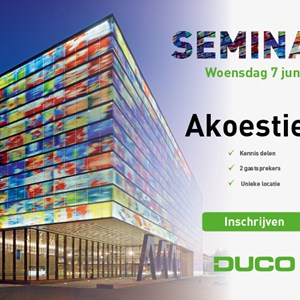 DUCO Seminar: Akoestiek 2023